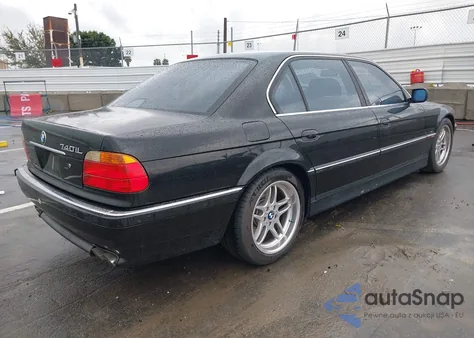 2000 BMW 740Il z USA, uszkodzony, nr VIN WBAGH8345YDP11120